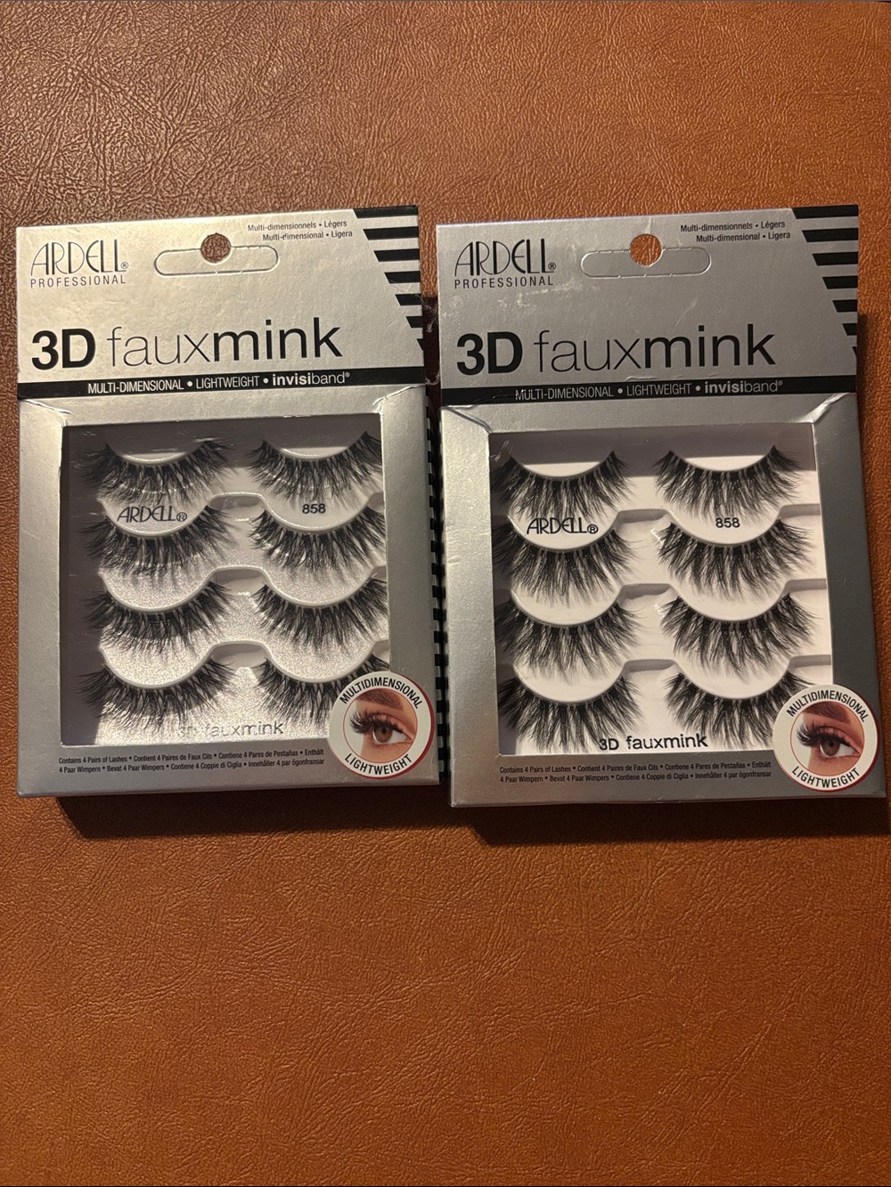 Ardell 3D Faux Mink Strip Lashes - Black